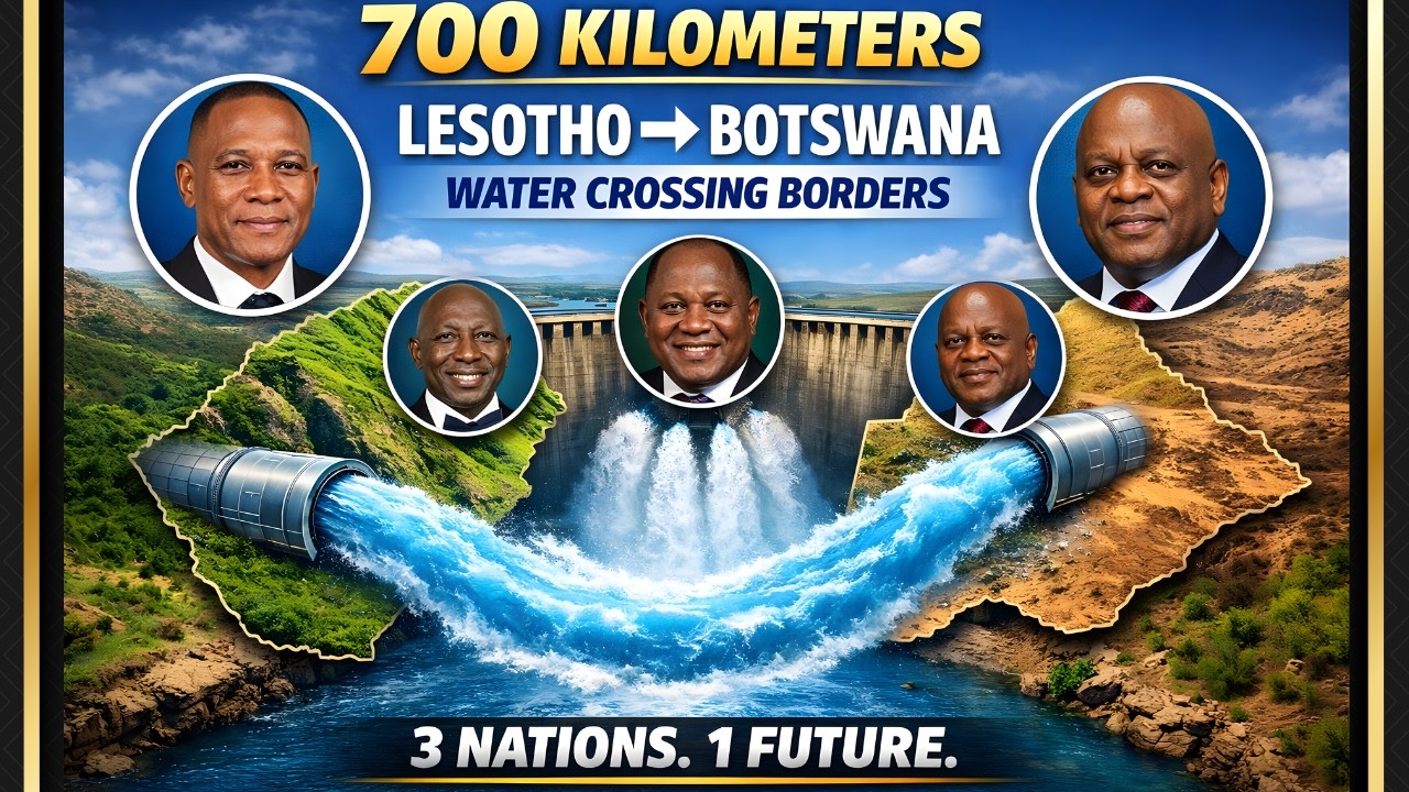 The River That Moves Nations Lesotho, Botswana, and the 700km Water Highway