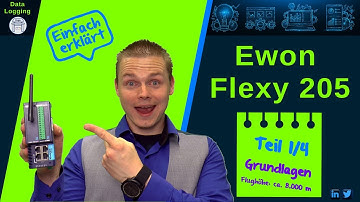 Ewon Flexy 205 Teil 1/4 Grundlagen (Grundgerät, Erweiterungskarten, Talk2M-Cloud, Data Logging, VPN)