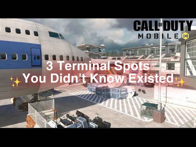 3 New Terminal Spots You Didn't Know Existed (angles and parkour) class=