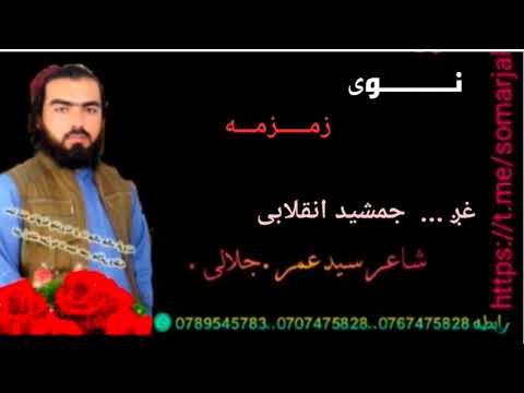 دهجرشپی وی لاړی تیری می کړی غږ جمشید انقلابی شاعر الحافظ سیدعمر جلالي 