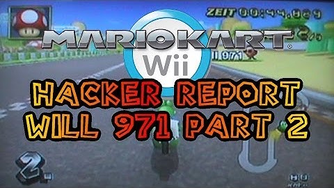 Wiimmfi Hacker Report #3 (will 971) [Part 2]