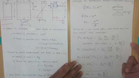 Design of singly reinforced rectangular beam unknown cross section