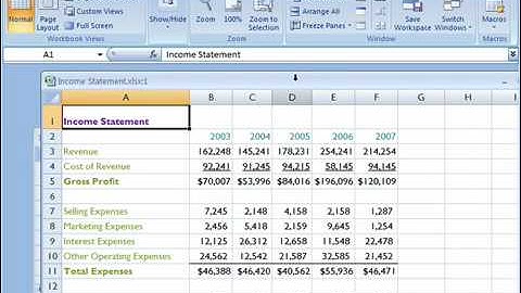 Use Multiple Windows in Excel 2007