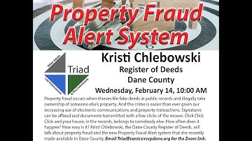 Property Fraud Alert System