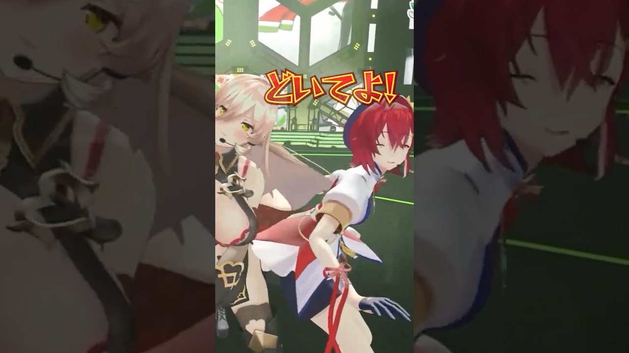 七瀬すず菜を取り合うアンジュとソシエ【にじさんじ切り抜き】