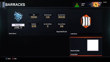 How To Reset All your ZOMBIES Stats and Level(BO3)