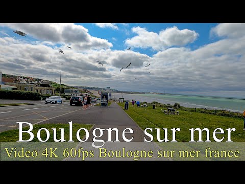 Boulogne sur mer | France | 4K | walking |  City of Boulogne sur mer | Virtual tours