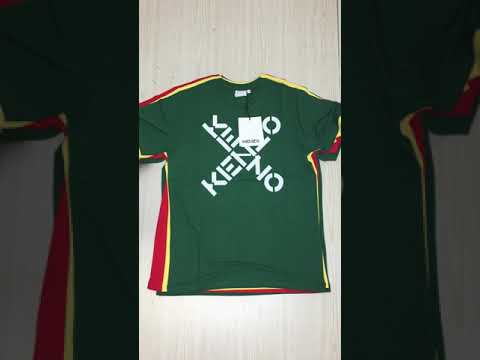 Одежда оптом. Футболки мужские KENZO. Цена 21,28 евро/шт. 10 единиц.