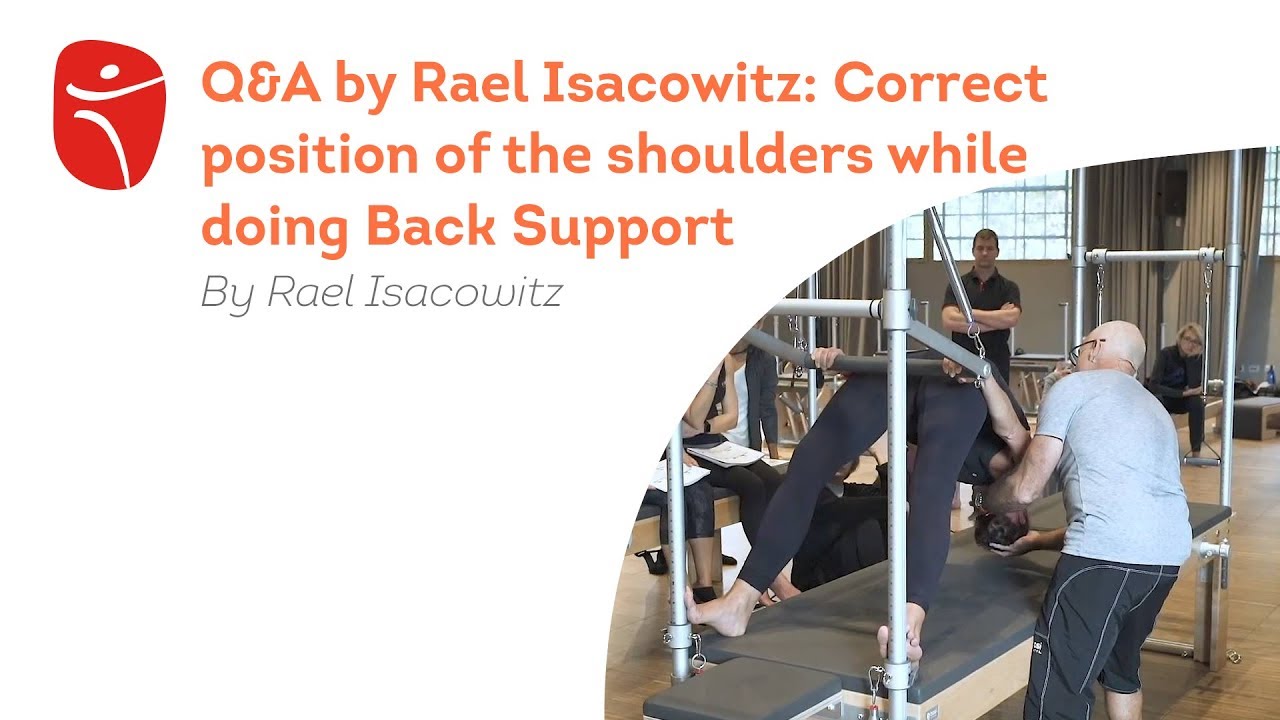 Каково правильное положение плеч при выполнении упражнения «Поддержка спины»?