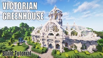 Minecraft Victorian Greenhouse | Grand Enchanted Build Tutorial