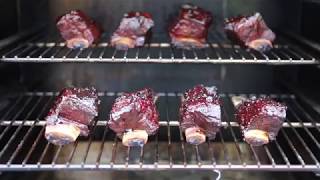 Beef Short Ribs And Beans On The Meadow Creek Bx25 Smoker
