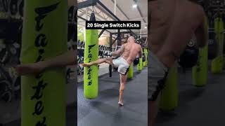 I dare you to try this 500 Kick Muay Thai Bag Workout