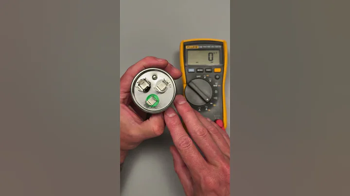 How to Test an AC Run Capacitor with a Multimeter (Easy Cap Check)