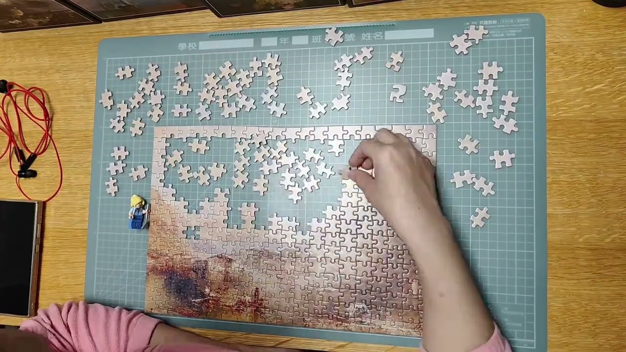 Brunnen, from the lake of Lucerne~J.M.W. Turner，RENOIR PUZZLE，300pcs，37.7×25.2cm