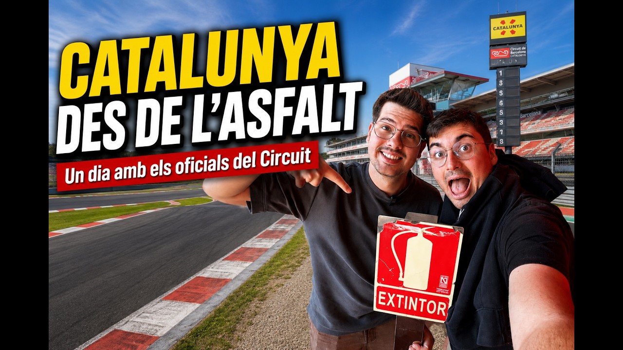 CATALUNYA DES DE L'ASFALT #09 | Un dia amb els OFICIALS DE PISTA del Circuit