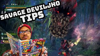 Some Tips For SAVAGE DEVILJHO Real Time | MHW Iceborne