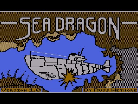 Видео: ❤Лучшая подводная аркада "Sea Dragon"❤Atari 8-bit. Прохождение! 50fps! From Russ Wetmore, 1982.