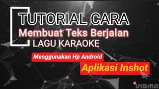 Cara membuat teks lirik karaoke berjalan@cara