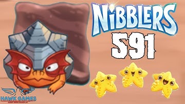 Fruit Nibblers 👾 Level 591 - 3 Stars Walkthrough, No Boosters