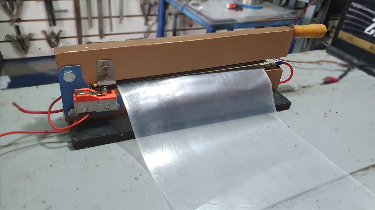 Maquina SELLADORA de BOLSAS de plástico CASERA a FACIL YouTube