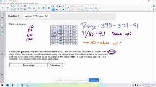 MAT130/131: Chapter 2 - Creating a GFDT