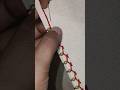 #embroidery #borderstitch #loopstitch #handembroidery #stitchboutique #sewing #shorts #viral #diy