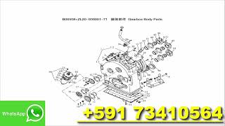Foton PDF Spare Parts Catalog Electronic Manual Shop Service Diagram screenshot 4