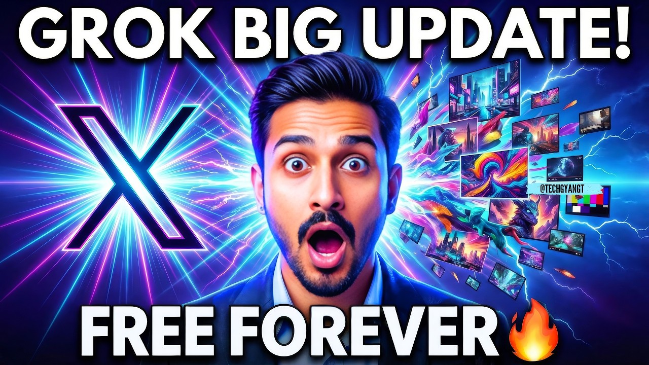 GROK BIG UPDATE: Free Image Editing + AI Video Generator With Dialogue