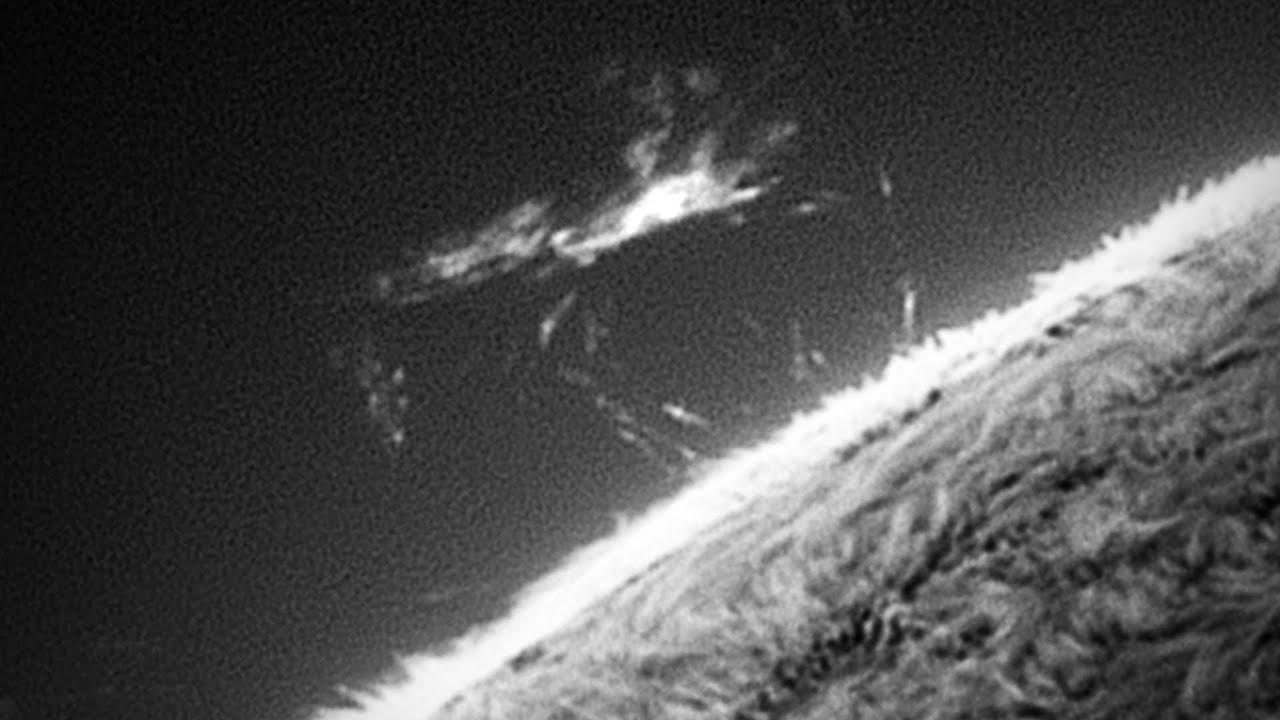 I Took this Video of the SUN Through my Telescope!