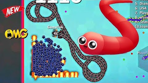 I Find Huge Score In Snake Io Snake Game Epic SnakeIo Gameplay