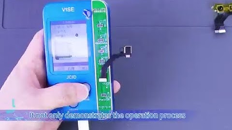 How to use JCID V1SE face ID flex cable to repair iPhone 13?