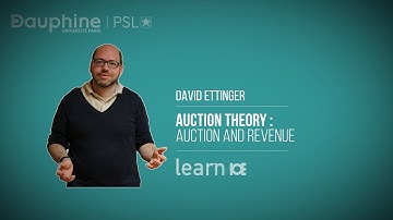 ETTINGER / Auction Theory : Auction and Revenue