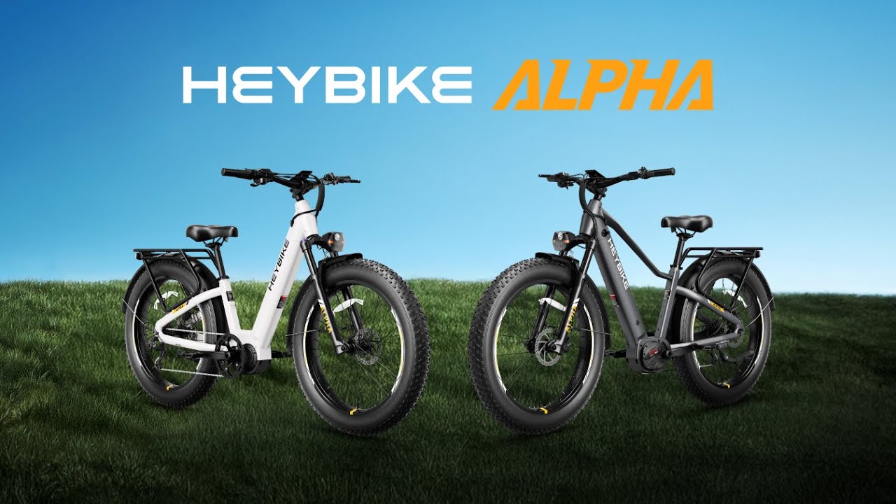 Play Heybike's video for the Heybike Alpha 500W Mid-Drive Fat-Tire Electric Bike on YouTube.