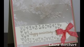 Quick & Simple Anniversary Card with the Stampin' Up! So In Love Bundle - Laura's Stamp Pad