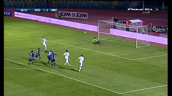 Απόλλων-Ομόνοια 3-0