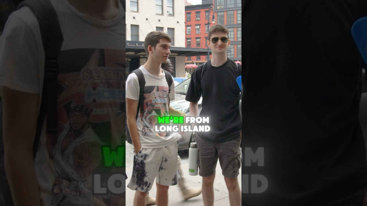 What newyorkers do in life? 🤔 #askingstrangers #newyorkcity #streetinterview