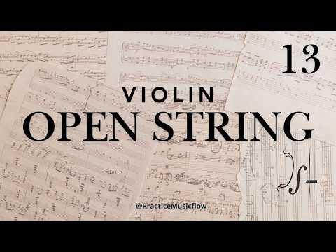 Practice With Me | Violin Open String Exercise 13