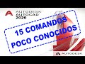 15 Trucos consejos autocad, comandos poco conocidos, tutorial AutoCAD