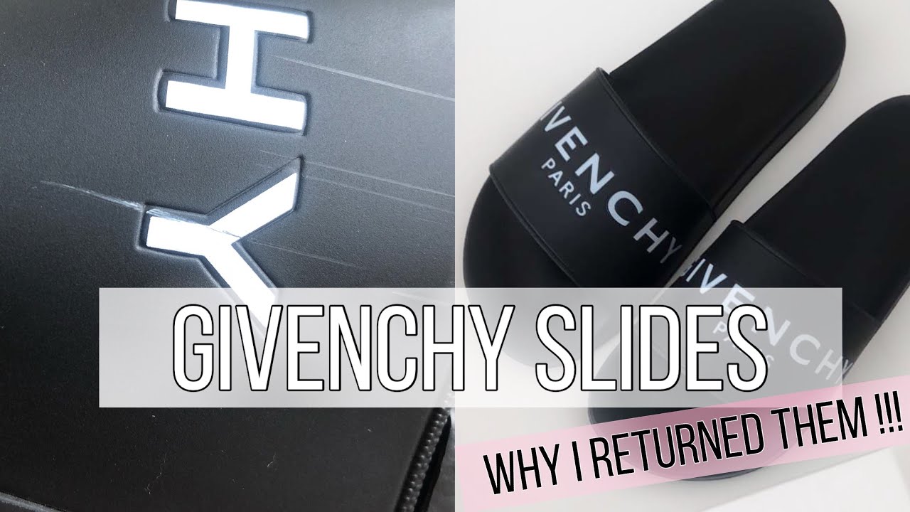 GIVENCHY SLIDES REVIEW - YouTube