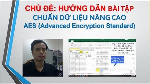 AES Advanced Encryption Standard Bài tập