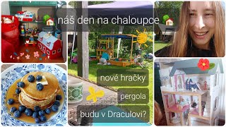 Veroonca | den na chalupě | nové hračky | budu v Draculovi? 🤍#26