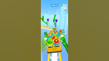FAILED 🥴 💣 Runner Coaster 🎢🚂🏃😍🤠  Level - 23 #shorts #mohanbhariya