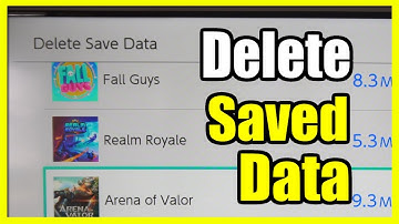 How to Delete the Saved Data for Games on Nintendo Switch (Fast Tutorial)