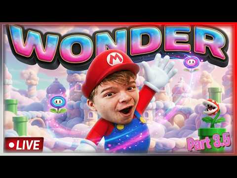 🔴 LIVE Super Mario Bros. Wonder: Continuing to Survive the Chaos! (Part 3.5)