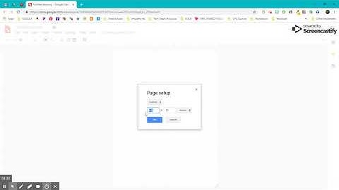 Google Drawings - File Menu