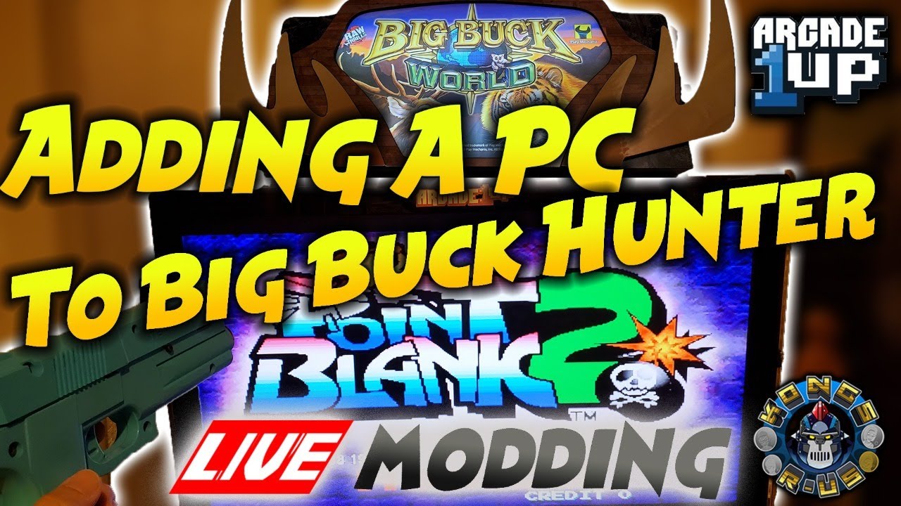 Adding A PC To Arcade1Up Big Buck Hunter Big Buck World LIVE bigger-is-definitely-better-arcade1up-big-buck-hunter-world-27-big
