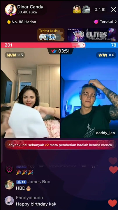 DINAR CANDY GET SURPRISE BIRTHDAY FROM SON LEO