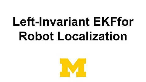 Left-Invariant EKF for Robot Localization
