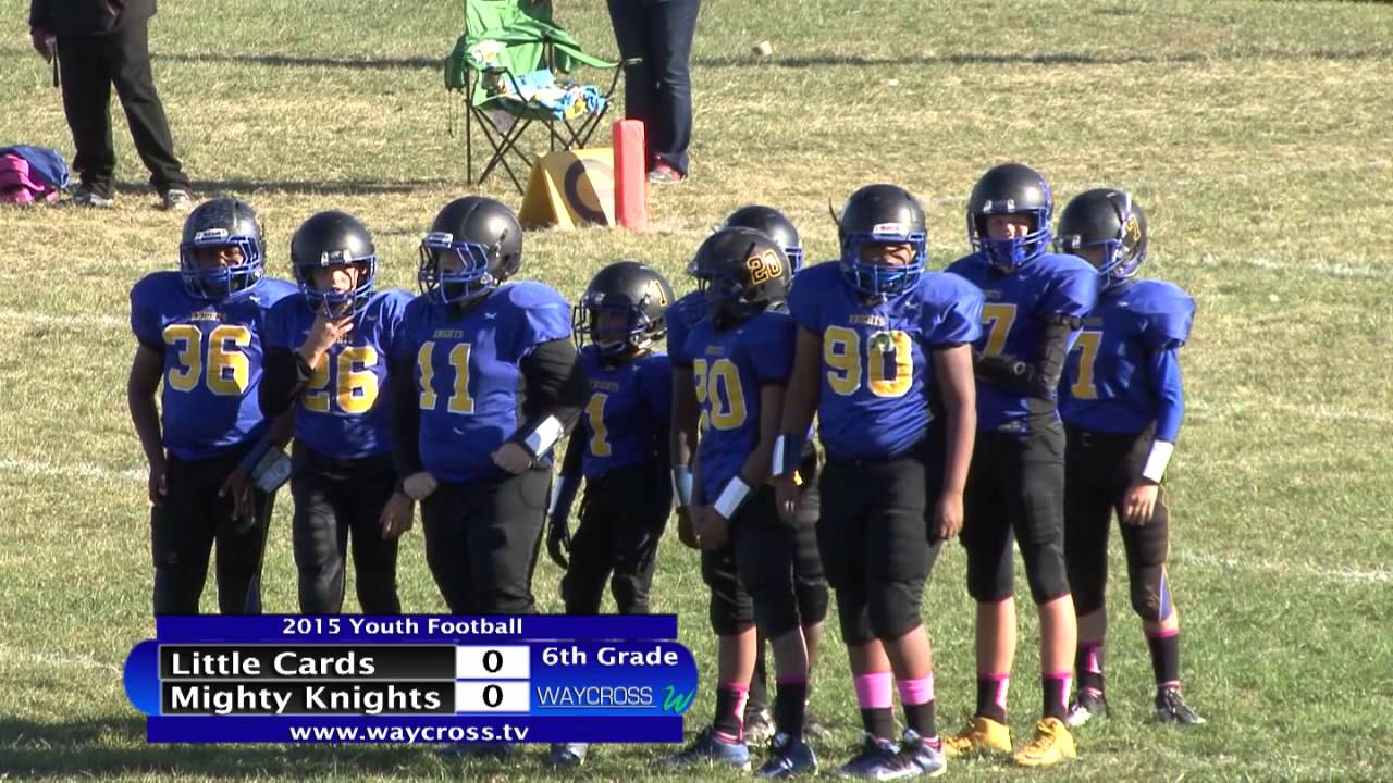 Colerain Little Cards vs Northwest Mighty Knights Football 2015 - 6th Grade football score