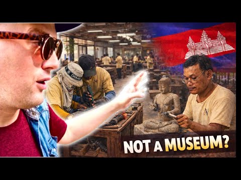 I Walked Into a ‘Living Museum’… But People Were Working Inside 🇰🇭 Siem Reap